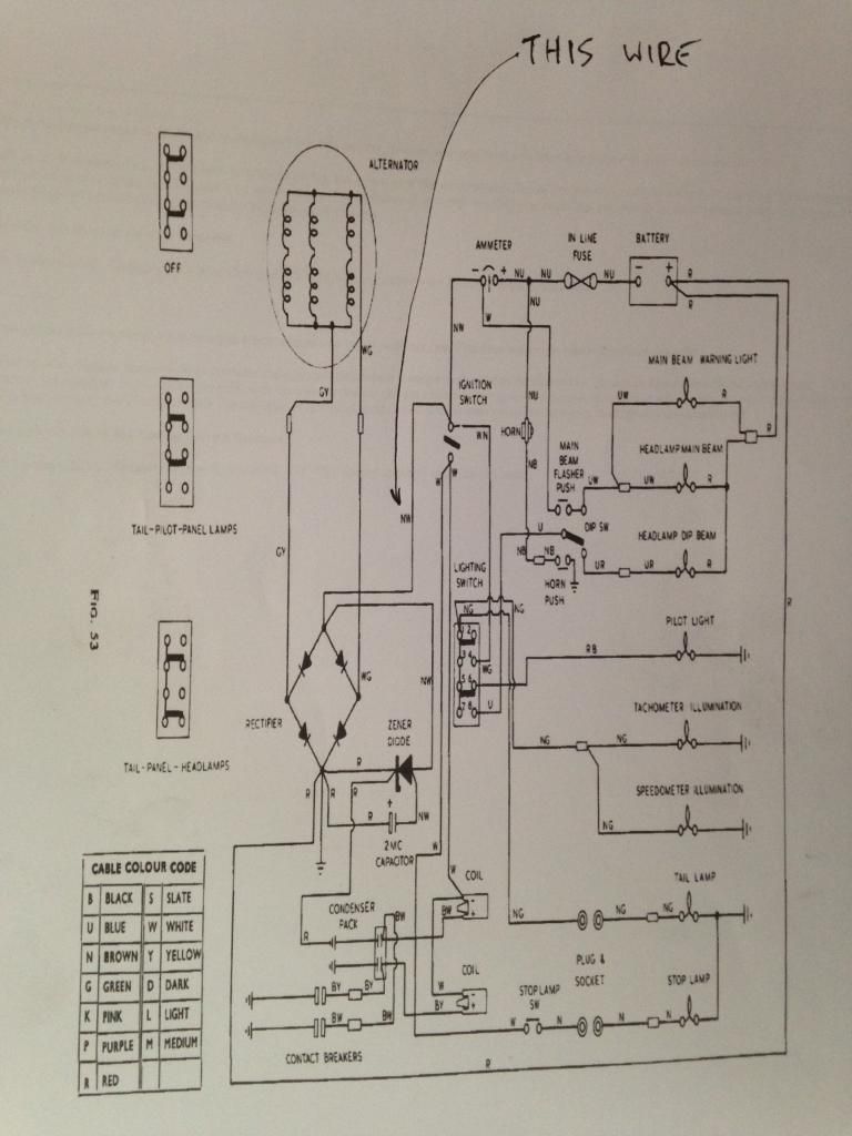 Norton Wiring Diagram Batteries